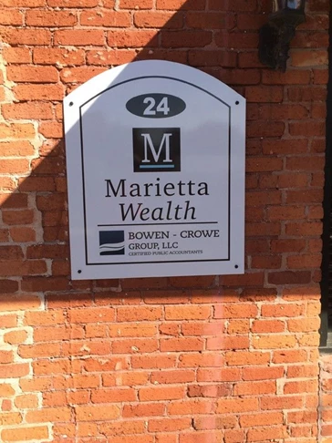 Wall Sign for Accountant Offices