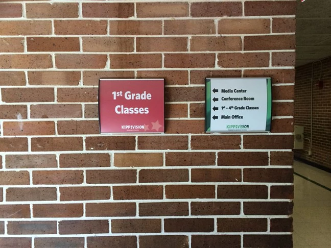 Directional Classroom Signs