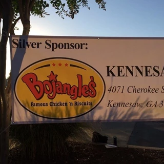 Banner for Bojangles in Kennesaw GA Image360 Kennesaw